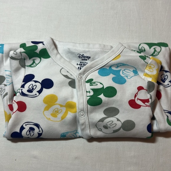 Disney X Frenz - Colourful Mickey Mouse Kids One Piece Sleeper - Picture 1 of 4
